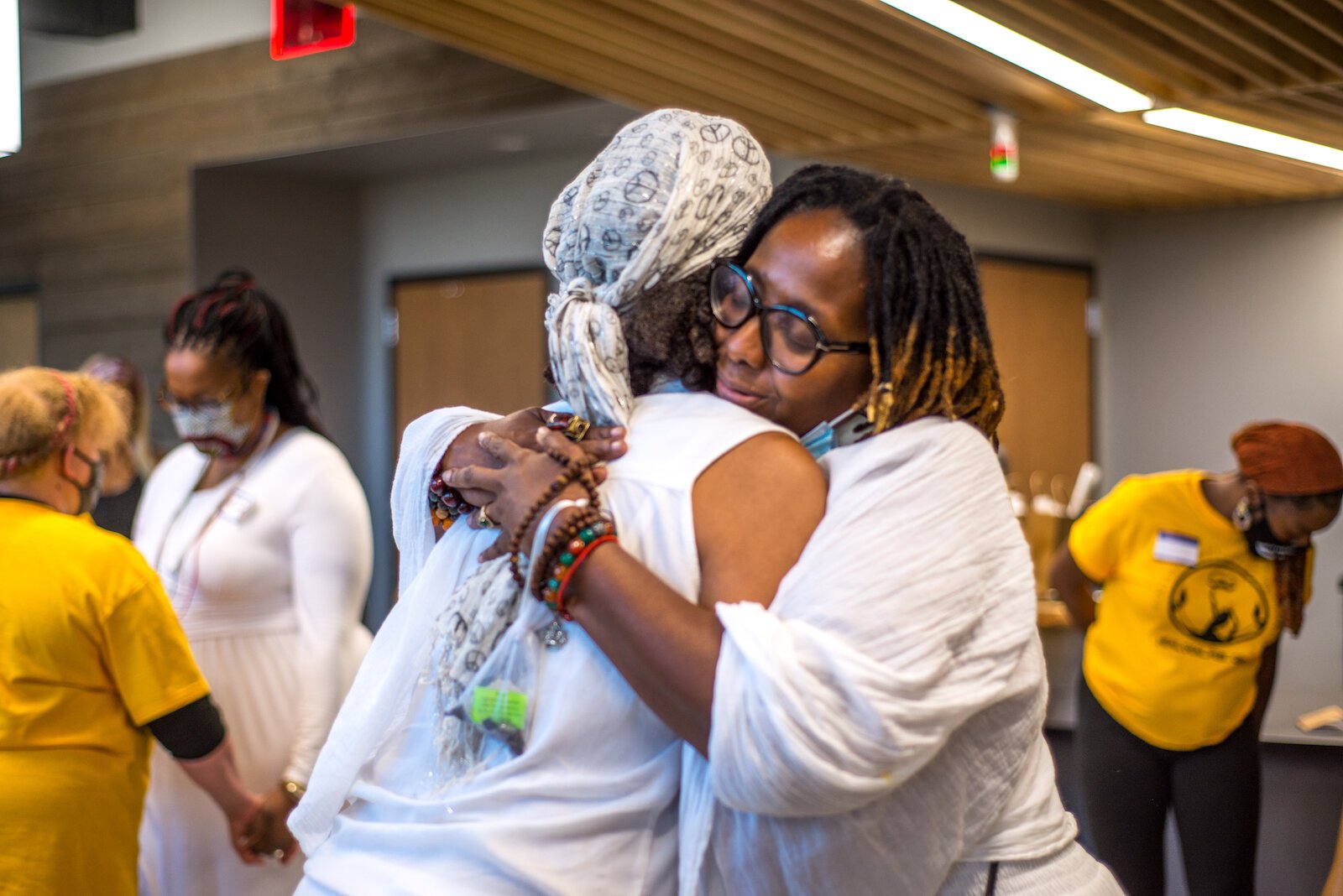 What feels better than a warm hug from a loved one, a partner, a child, or a friend — or even a stranger?  It helps us create bonds with other human beings.