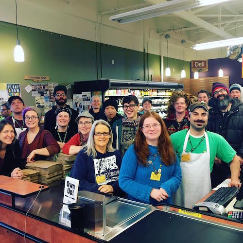 The staff at PFC Natural Grocery & Deli
