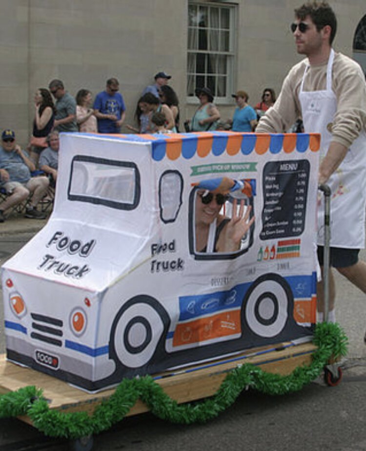 After a one-year hiatus, Kalamazoo’s Do-Dah Parade, shown in this image from 2019’s event, will return. It will be a “reverse” parade, meaning parade participants will be stationery and spectators will do the walking.