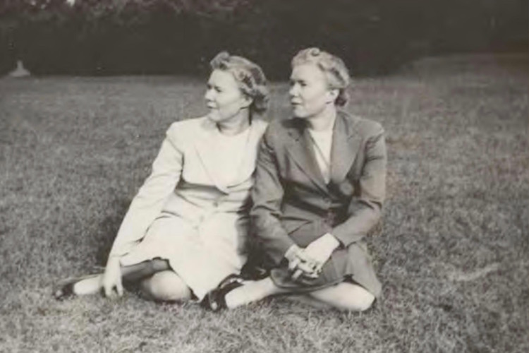Blanche and Bernice Squier circa 1940s.