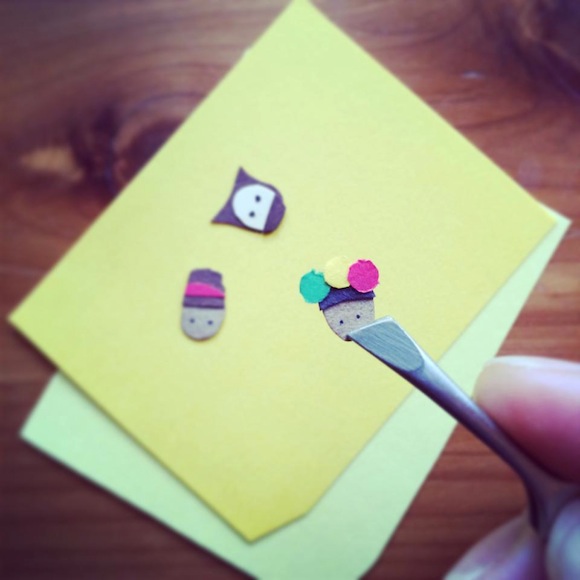 Tiny pieces for "Rose"