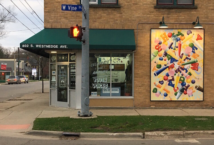 Commercial tenants on the lower level of Vine Neighborhood Association’s Heart of the Vine building include nine storefront businesses. 