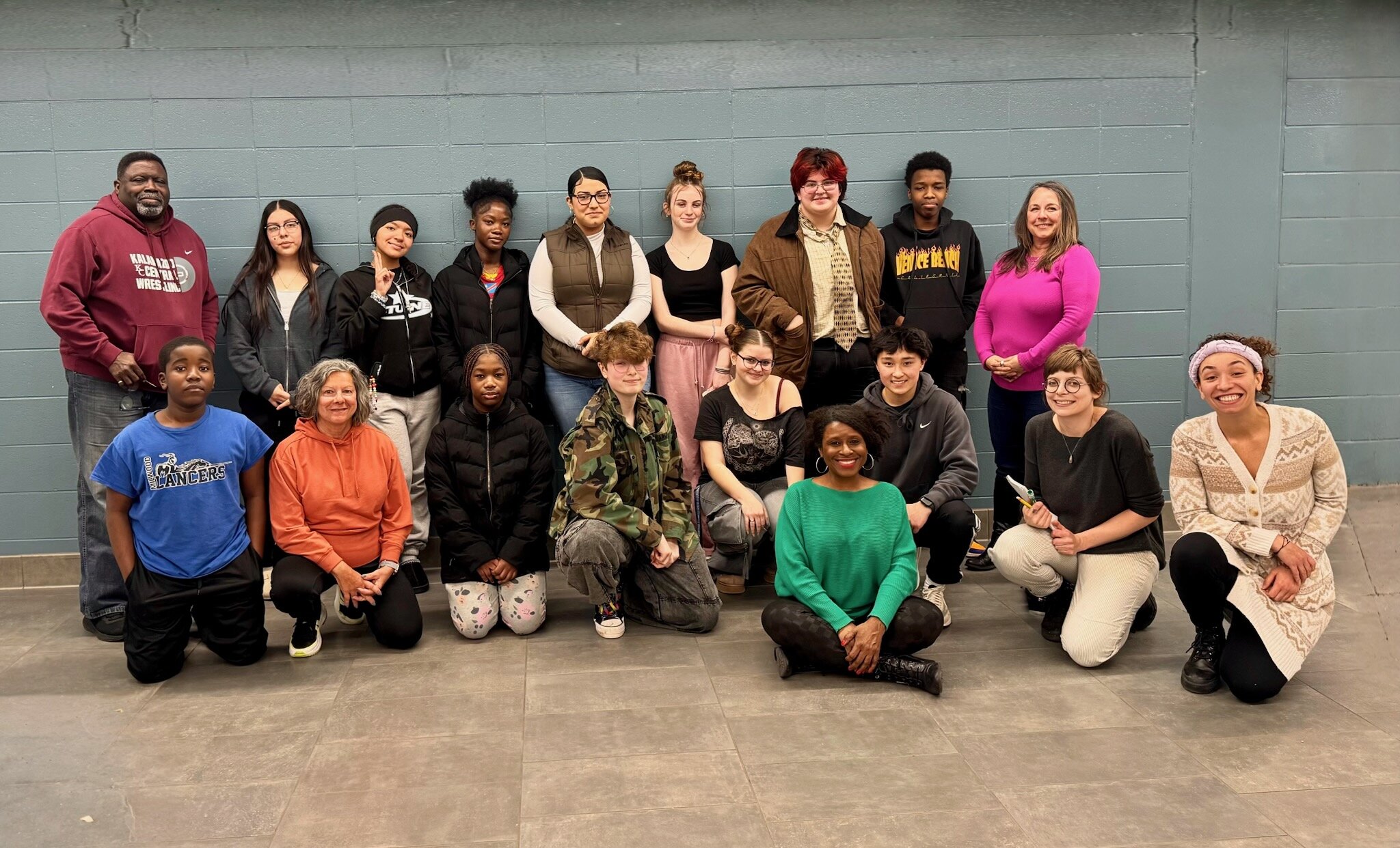 The Spring 2025 class of Voices of Youth Kalamazoo