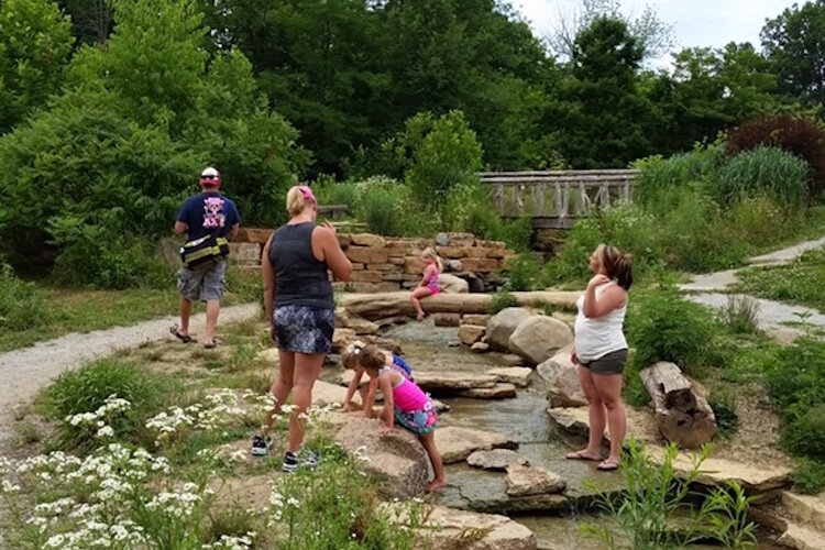 This is a sample natural structure that is among the kind being considered for the playscape. 