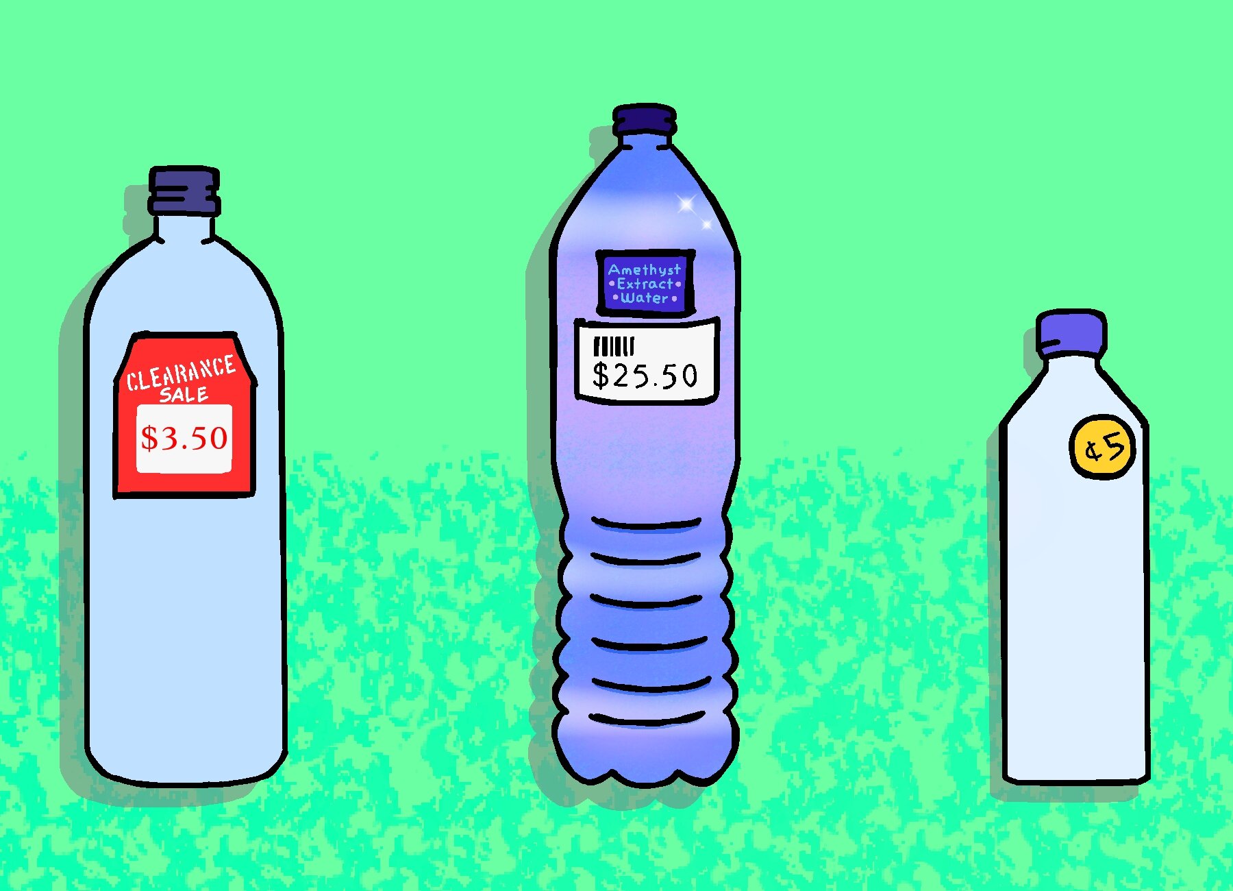Water is a health-positive alternative to Energy Drinks. This graphic was created by Voices of Youth's Pumpkin King.