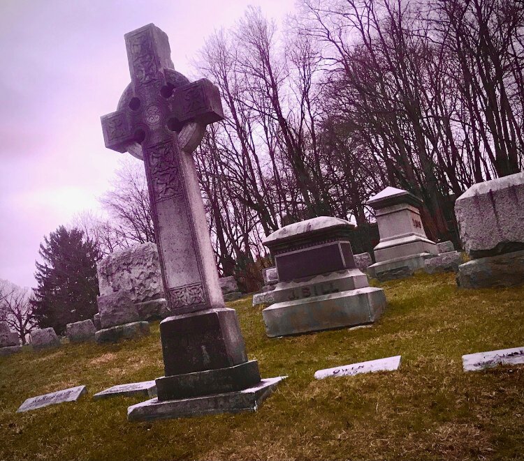 Near the southeast corner of the West Douglas Neighborhood, Mountain Home Cemetery is a huge burial place that is the final resting place for members of some of Kalamazoo earliest and most prominent families.