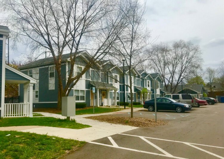 Among the major housing developments in the West Douglas Neighborhood are Fox Ridge Apartments, a complex with 216 units off Alamo Avenue, and the 33-unit Summit Park Apartments off Douglas Avenue at 1117 Summit Ave. (shown here)