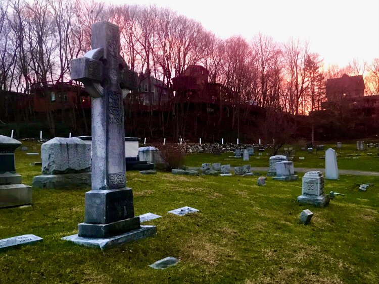 Near the southeast corner of the West Douglas Neighborhood, Mountain Home Cemetery is a huge burial place that is the final resting place for members of some of Kalamazoo earliest and most prominent families.