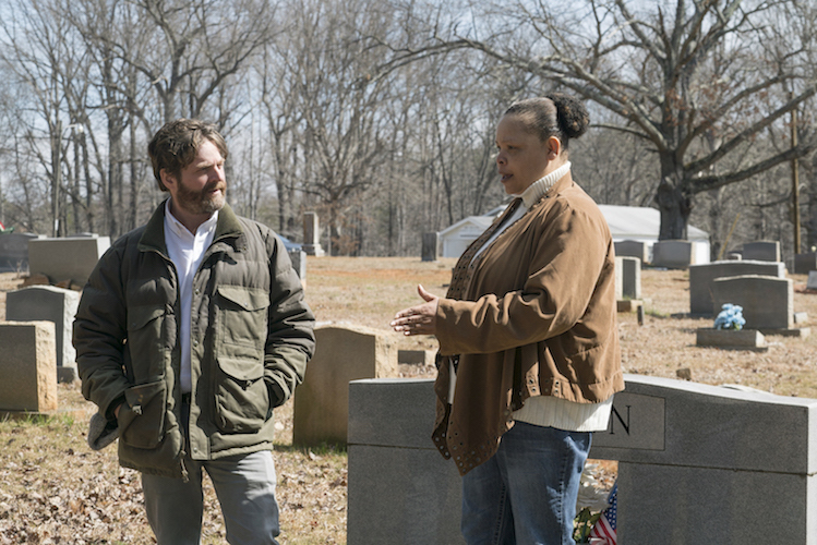 Zach Galifianakis in the docu-series 'America Divided' Photo Courtesy EPIX