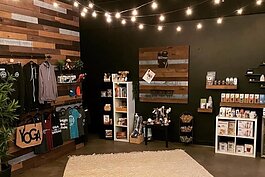 Happy Dog Metaphysical Wellness Boutique opened in the Riverview Plaza in January this year. A grand opening celebration will be held this weekend.