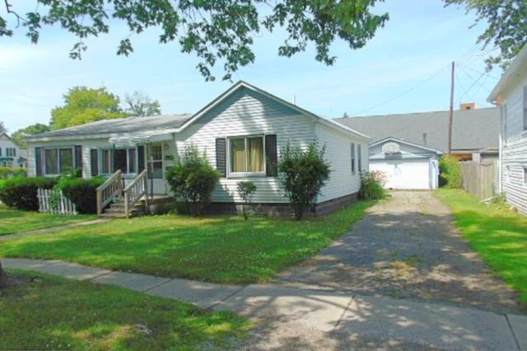 This Algonac home is right near the water.