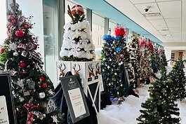 “The McLaren Port Huron Foundation’s focus this holiday season is about giving back,” says Sara Tait, Director of the McLaren Port Huron Foundation. Pictured here is a snippet of last year’s display.
