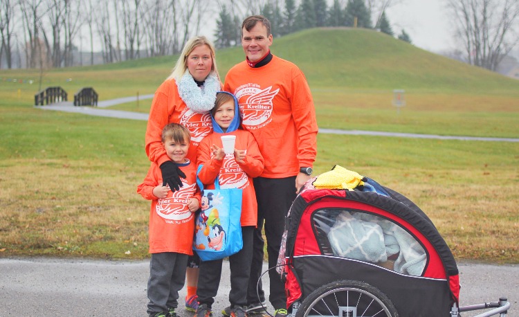 Family comes first during a Friendsgiving Fun Run set for Thanksgiving Day.