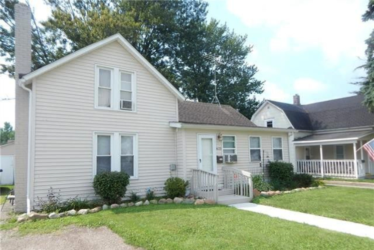 With a little love, this house could be a perfect family home in Marine City.