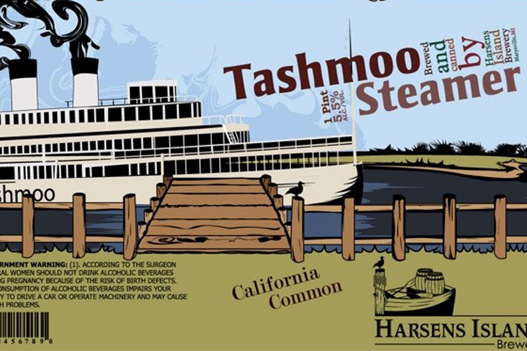 One of the fun things about local beer is local names--like the Tashmoo Steamer.