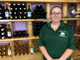 Amanda Gregg loves sharing her passion for wine.