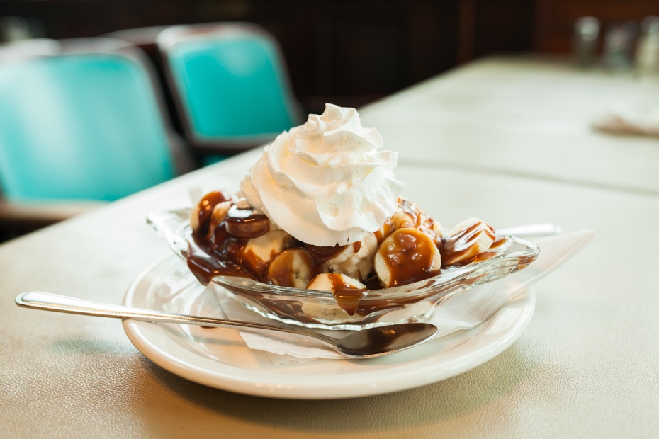One of many desserts offered at The Atrium
