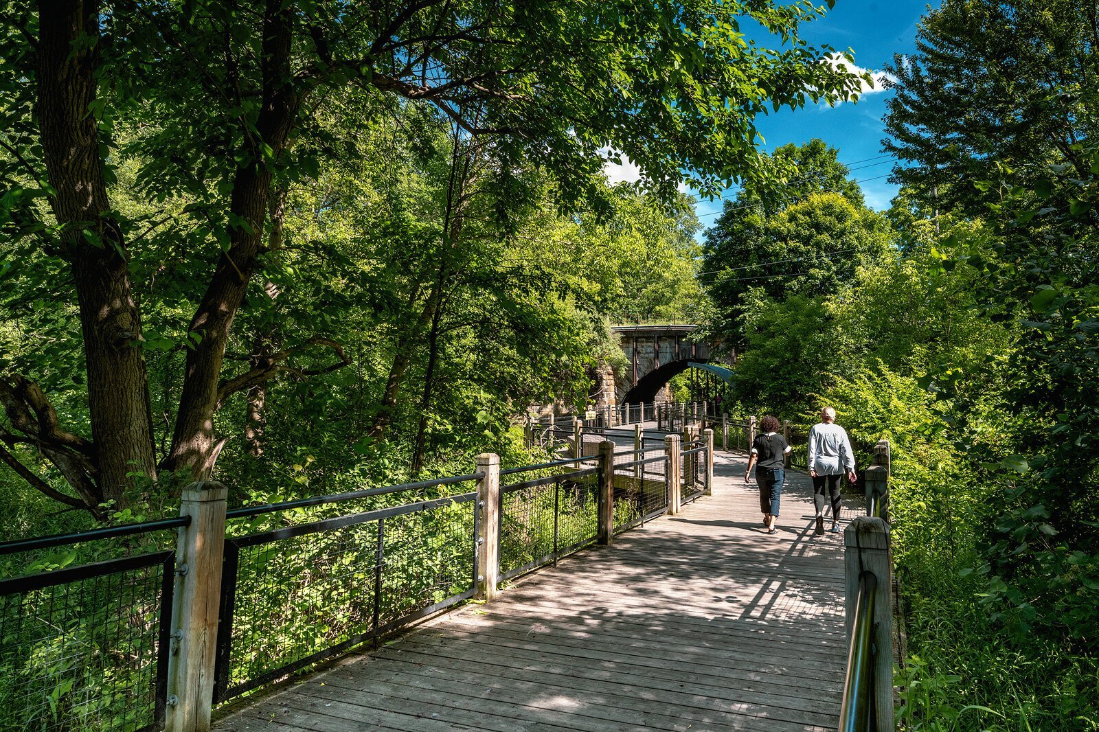 The B2B Trail between Dexter and Hudson Mills Metropark.