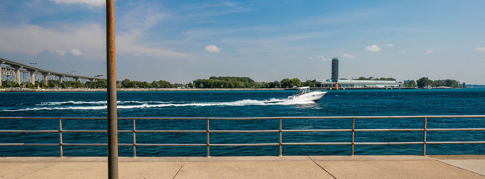 With the St. Clair River as a backdrop, biking trails across the area can be relaxing.