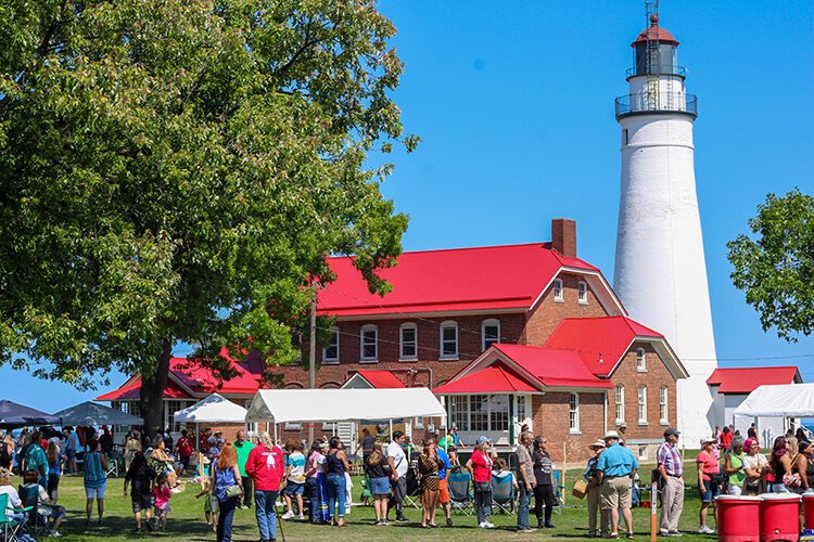 The 2022 Blue Water Traditional Pow-Wow was held at the Fort Gratiot Light Station on Saturday, Aug. 27.