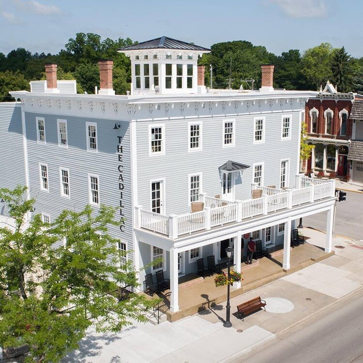 The Cadillac House Inn & Tavern is located on Main Street in Lexington.