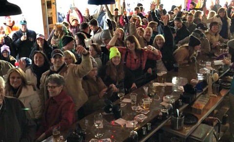 Crowds fill Casey's during special events like the pub crawl.