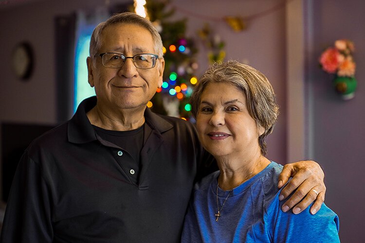 Jesus "Jesse" Castillo Jr. and his wife Eunice Castillo.