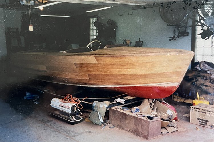 Wayne Eversole found inspiration in restoring the 1964 Chris Craft Century Resorter, a 16-foot wooden boat that led him to create a business dedicated to restoring watercraft.