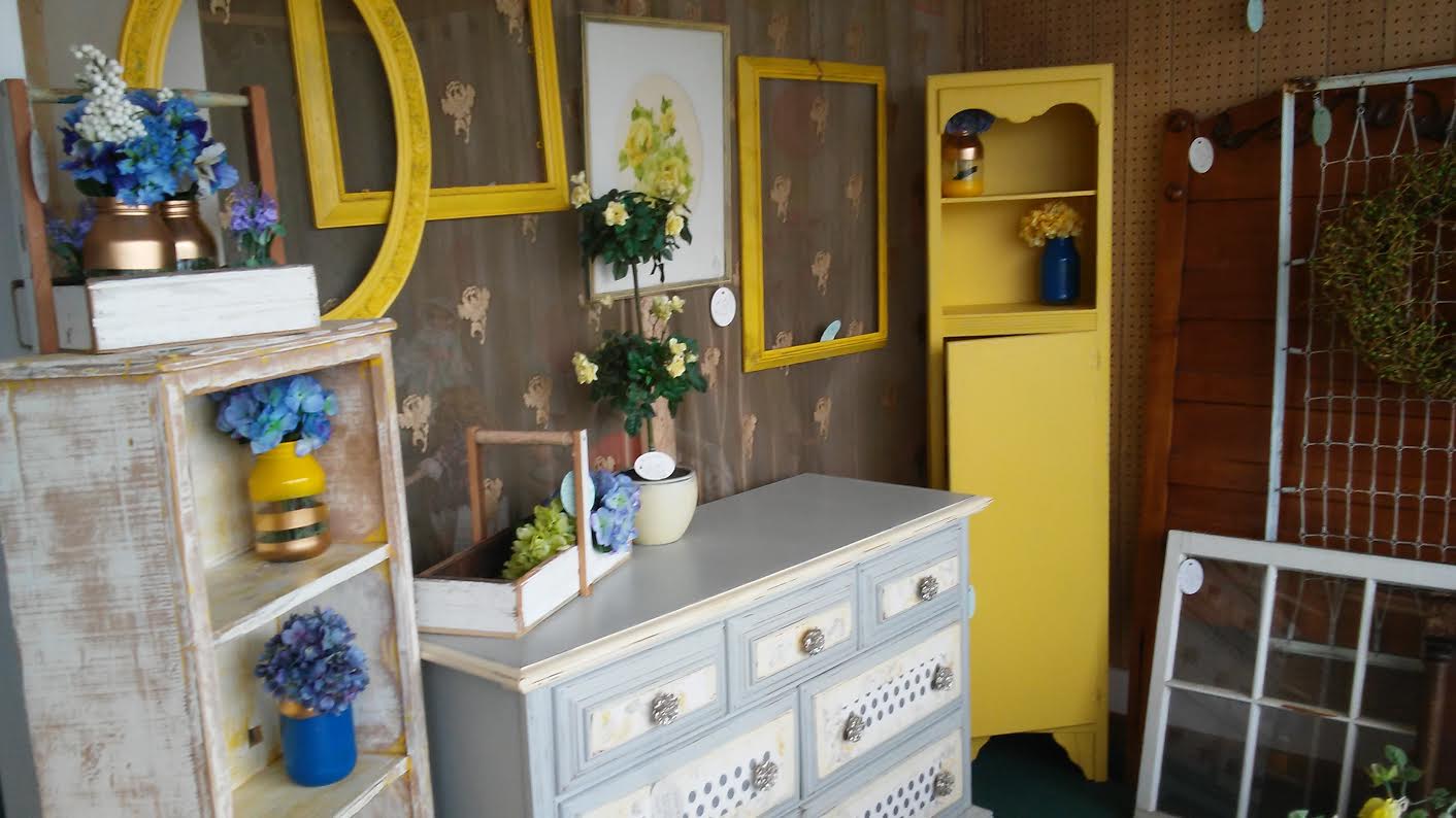 Shabby chic decor is an affordable find at Cinderella