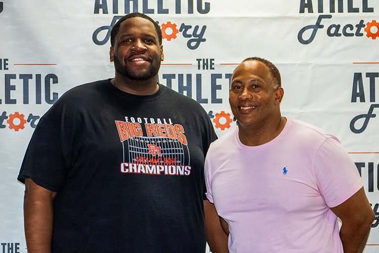 Marion Stewart (left) and Cliff Thomason are the co-founders of The Athletic Factory.