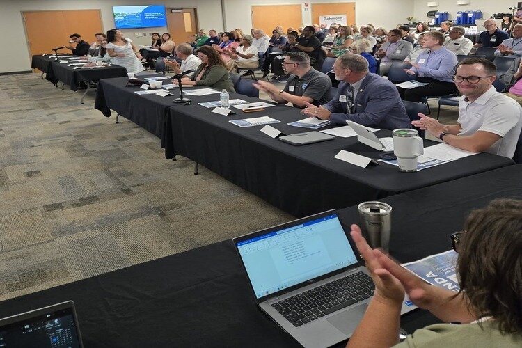 St. Clair County Community Mental Health leads a legislative briefing on Monday, July 14, 2025, to brief the public on a state proposal that critics say could damage the quality of Michigan’s public behavioral health system.