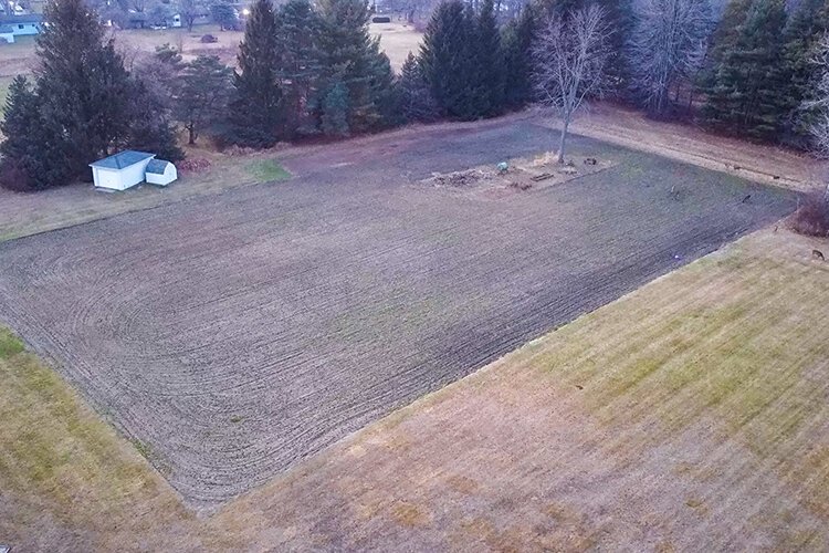 The community garden at St. Paul Lutheran Church