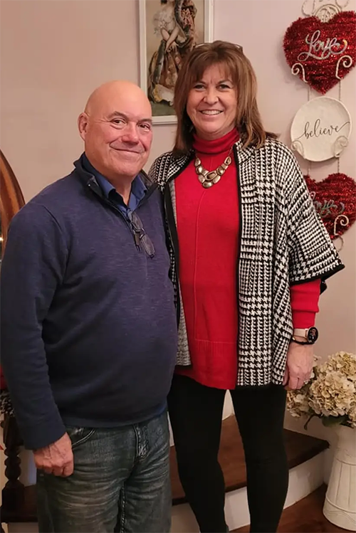 Joe and Donna Benoit.