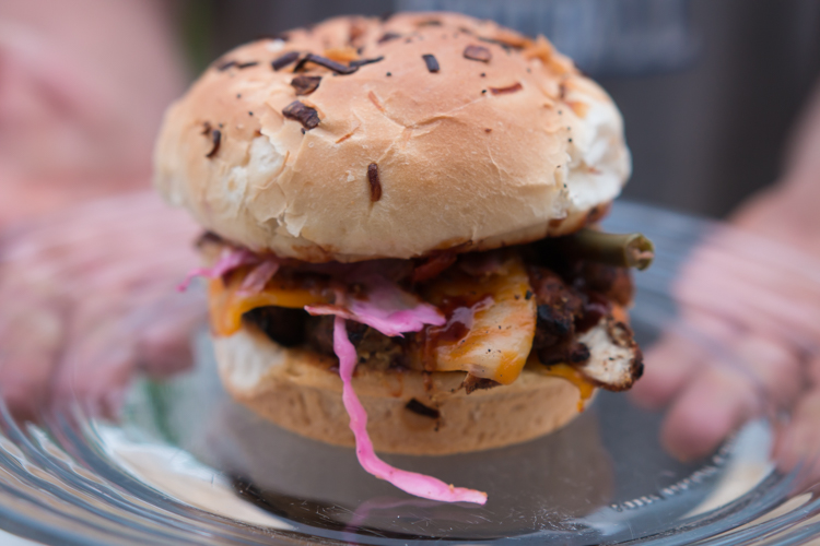 The pot roast sandwich from Eli's Eats in the Streets.