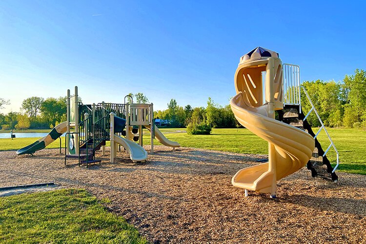 Fort Gratiot Pond's new playground.