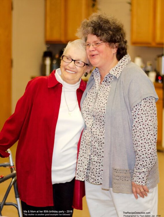 Laura Emerich (right) and her mother Gloria Pitzer.