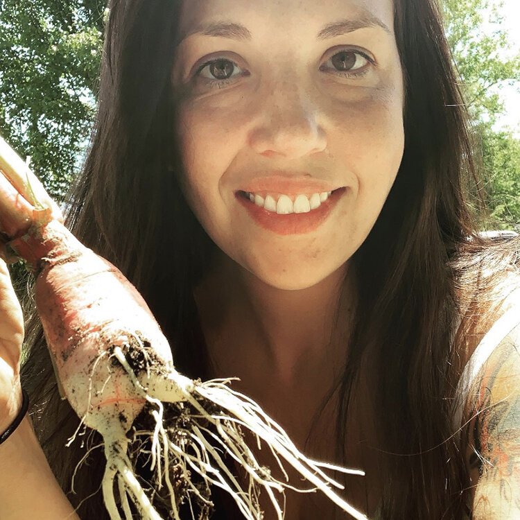 Heather Fagan, co-founder of Seed & Soul Society and master gardener.