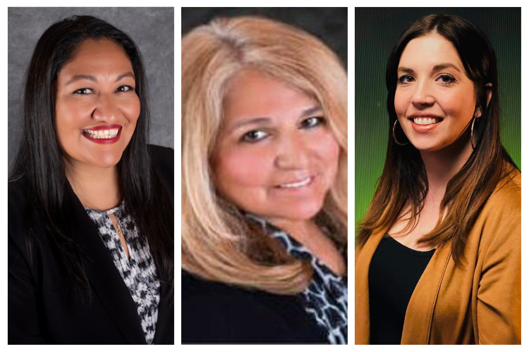 (From left) Maggie Toole, Thelma Castillo, and Heather Fagan participated at the inaugural Hispanic American Heritage Celebration held by St. Clair County Community College.