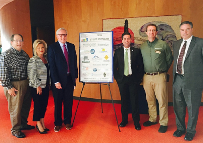 Scott Beedon, Marci Fogal, Chuck Reid, James Freed, Andy Northrop and Dan Casey