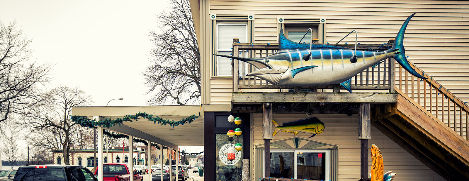 Marine City Fish Co. is a favorite spot for visitors.