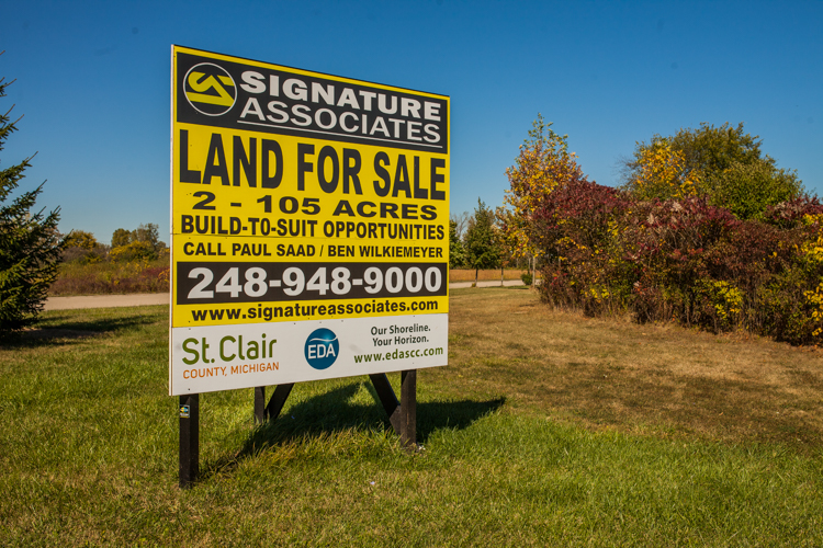 Industrial sites are waiting to be developed across St. Clair County.