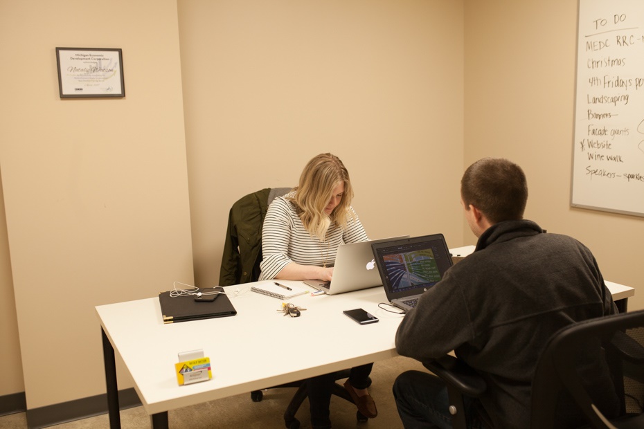 Natalie Watson works on projects for the Port Huron Downtown Development Authority.