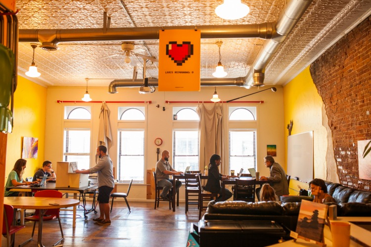 Loft 912 offers a business home away from home for many entrepreneurs.