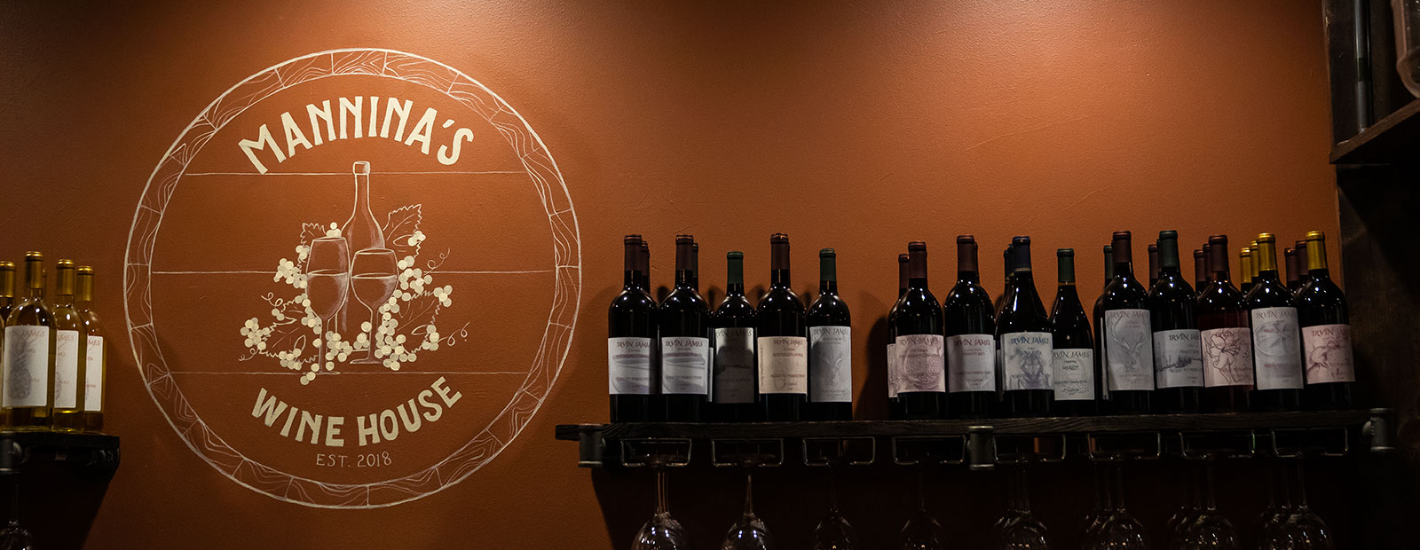 Wine lovers will appreciate what Mannina's Wine House has to offer.