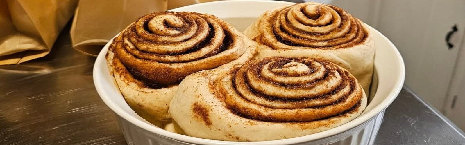 Cinnamon Rolls from Hancock Harvest.