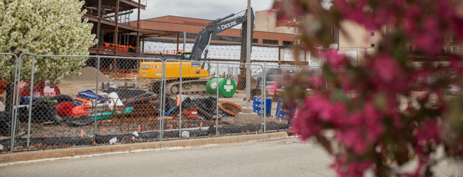 Work continues at McLaren Port Huron on a new patient tower.