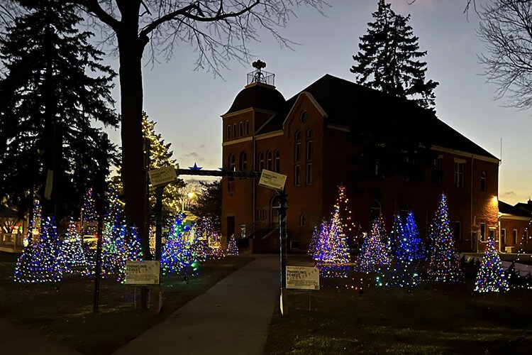Twinkle Forest at Heritage Square in Marine City, Michigan