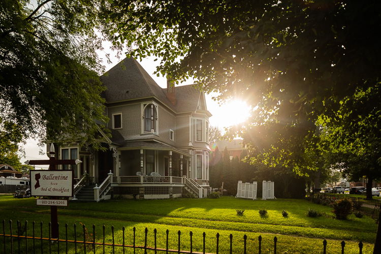 Ballantine House Bed & Breakfast is a welcoming site in Olde Town.