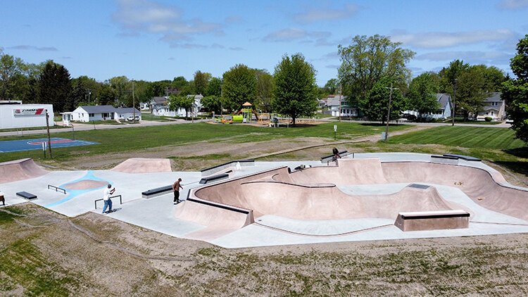 Originally constructed in the early 2000s, the skatepark at Optimist Park in Port Huron recently finished work on its redevelopment.