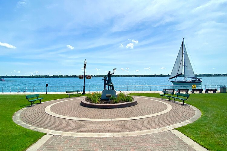 Palmer Park in St. Clair, Michigan.